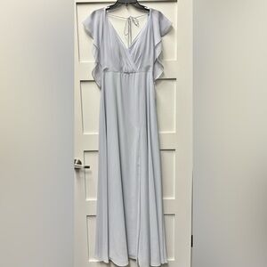 NWT Jenny Yoo Alanna Dress, Whisper blue, Size 0